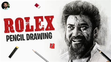 drawing suriya as rolex.